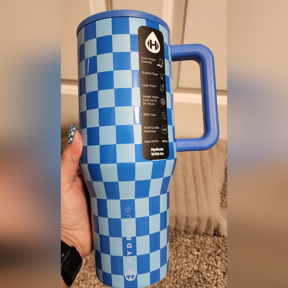 Hydrojug Cobalt Checker Traveler